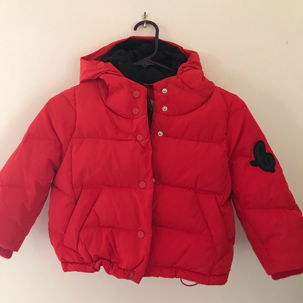 NWT: Kids Down Winter Jacket_Red_Size 2